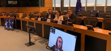 alexa zamora sesión especial parlamento europeo nicaragua