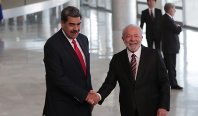 lula nicolas maduro visita brasil