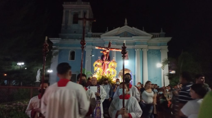 viacrucis iglesia catolica nicaragua