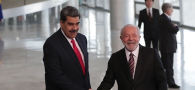 lula nicolas maduro visita brasil