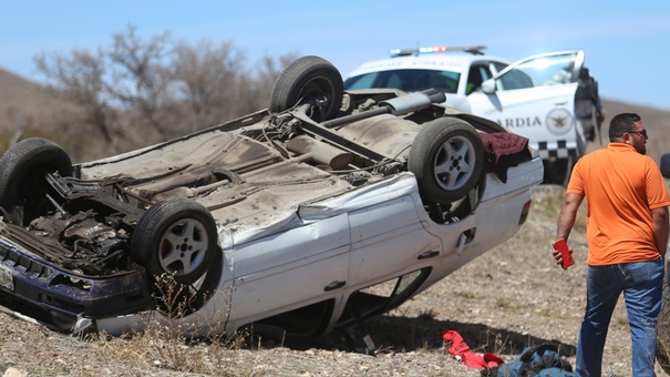 migrantes muertos accidente vial mexico