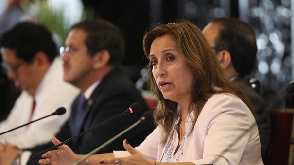 presidenta peru evalua danos lluvia