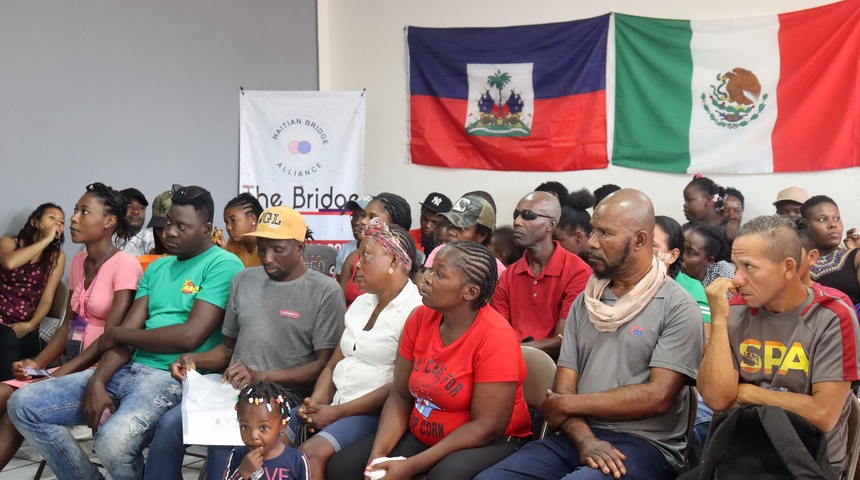 migrantes haitianos frontera sur mexico