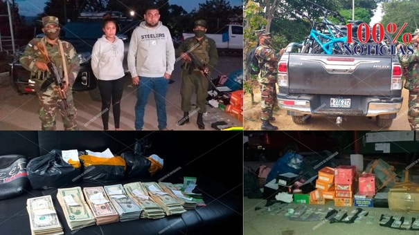 ejército ocupa dinero y mercaderia en nicaragua