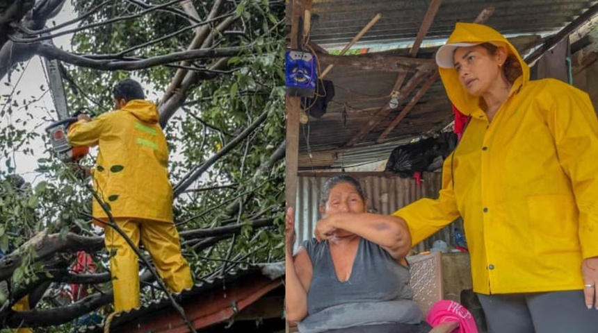 fidel moreno y reyna rueda alcaldia managua