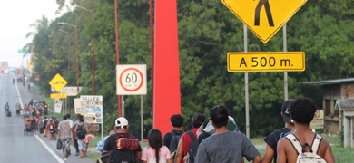 caravana migrantes desintegrada sur mexico