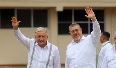 lopez obrador arevalo reunidos frontera