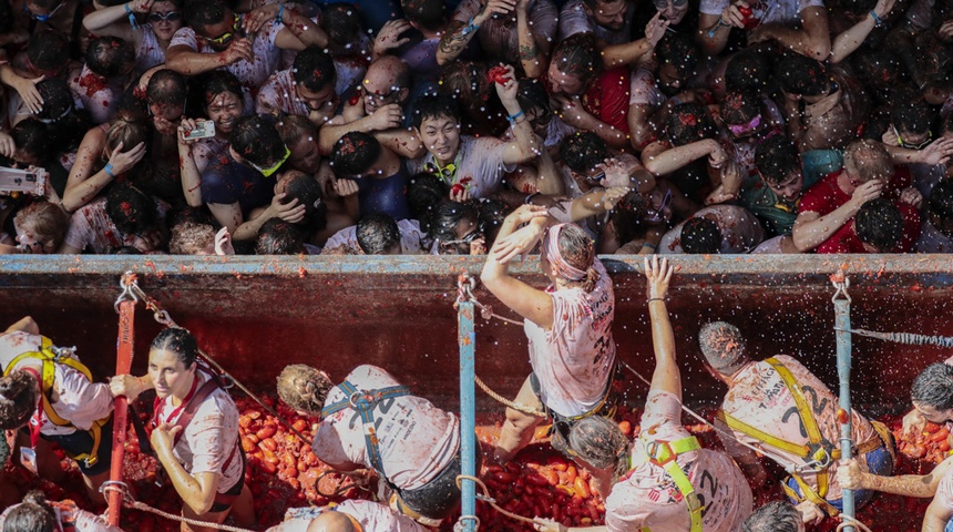 tomatina españa