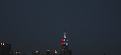 Panorámica del área de Manhattan, Nueva York.