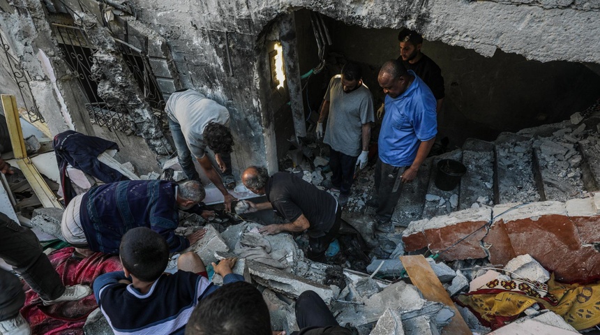 ataque aereo israeli campo refugiados