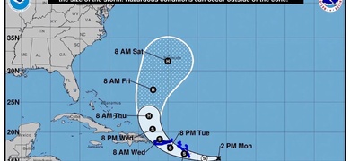 aviso oleaje puerto rico tormenta tropical ernesto