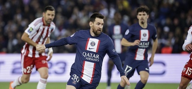 leo messi juega psg