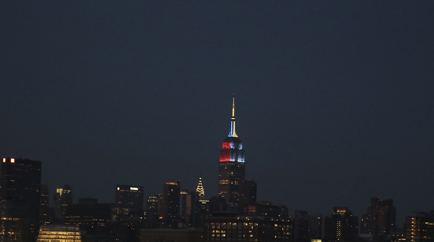 Panorámica del área de Manhattan, Nueva York.