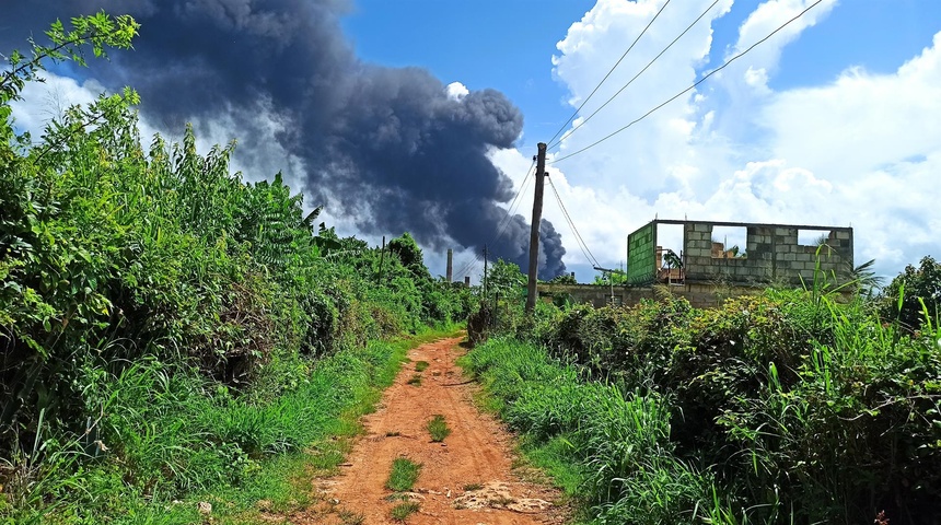 incendio industrial cuba