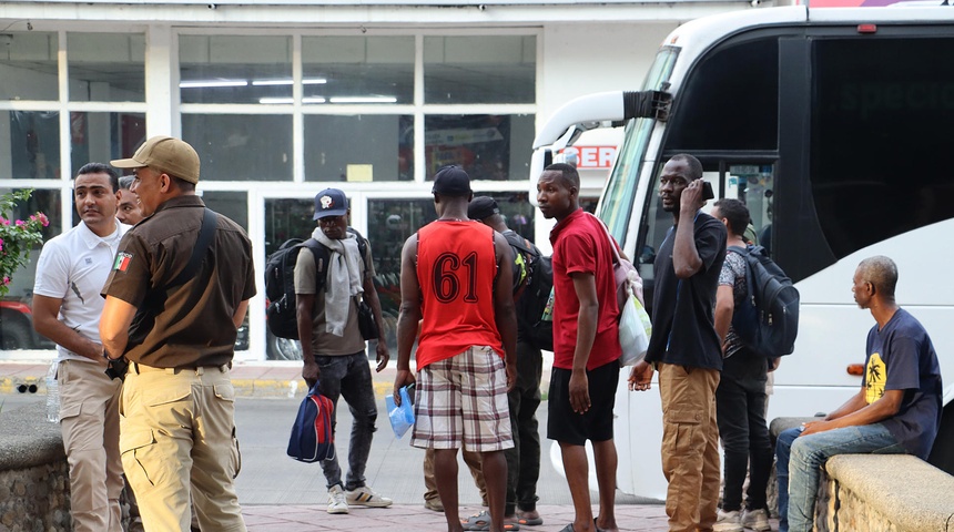 migrantes venezolanos tapachula mexico