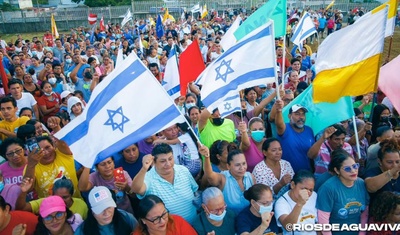 bandera israel iglesia rios de agua viva