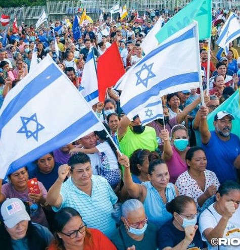 bandera israel iglesia rios de agua viva