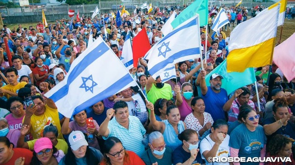 bandera israel iglesia rios de agua viva