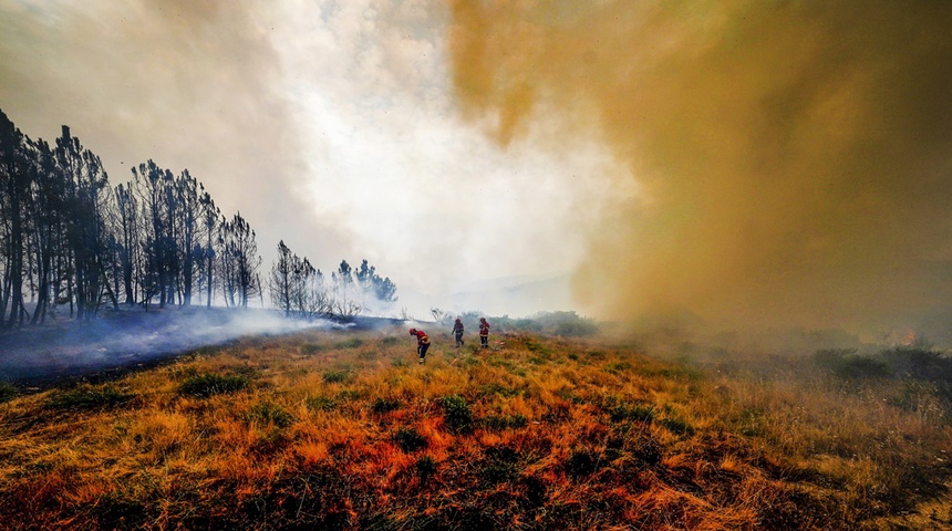 Incendio portugal ola calor