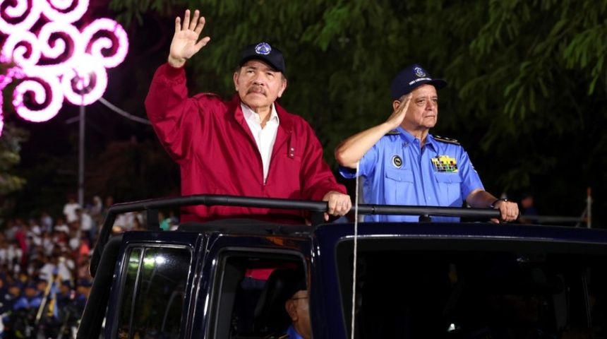 daniel ortega francisco díaz 45 aniversario policía