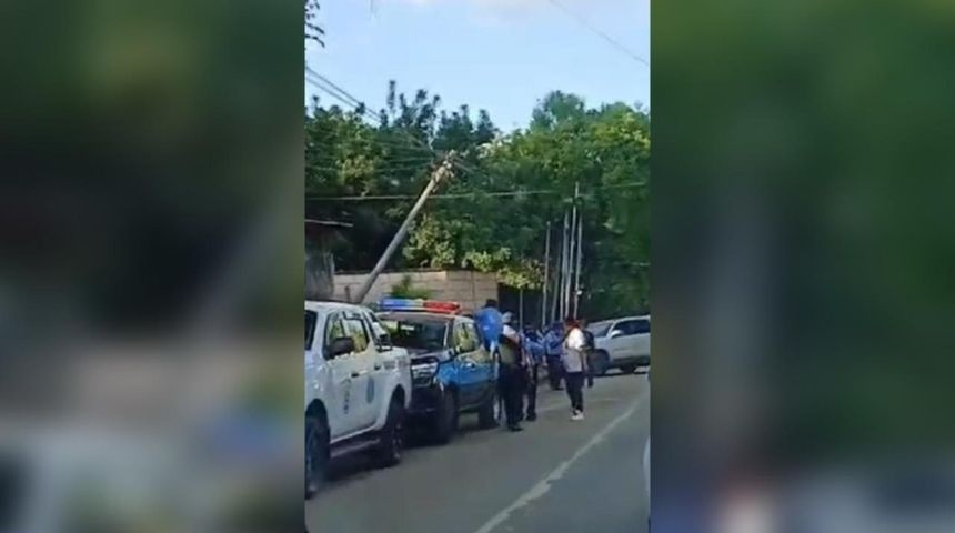 accidente casa lenín cerna nicaragua policia