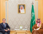 reunion principe heredero saudi junto antony blinken