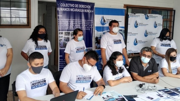 colectivo de derechos humanos nicaragua nunca mas efe