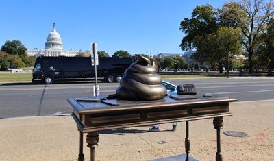 figura escritorio excremento national mall capitolio eeuu