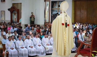 cardenal leopoldo brenes catedral managua nicaragua