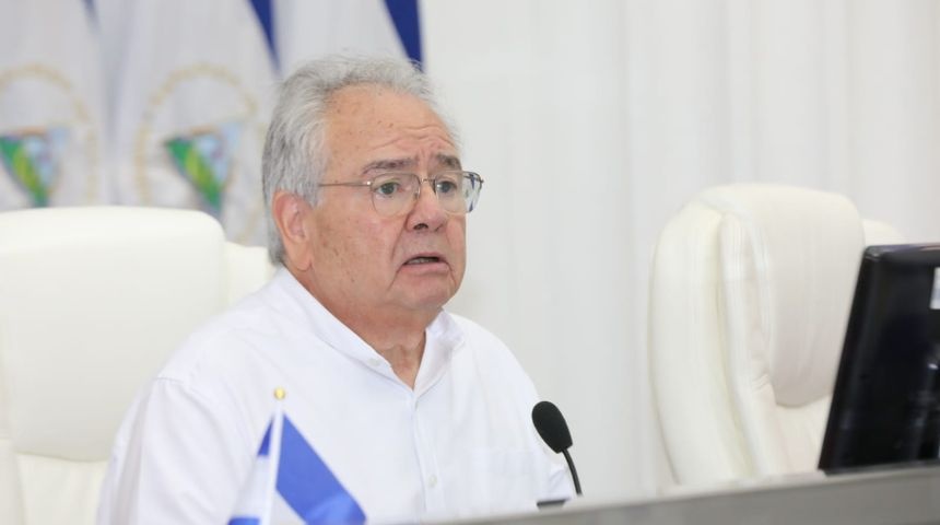 gustavo porras presidente asamblea nacional nicaragua