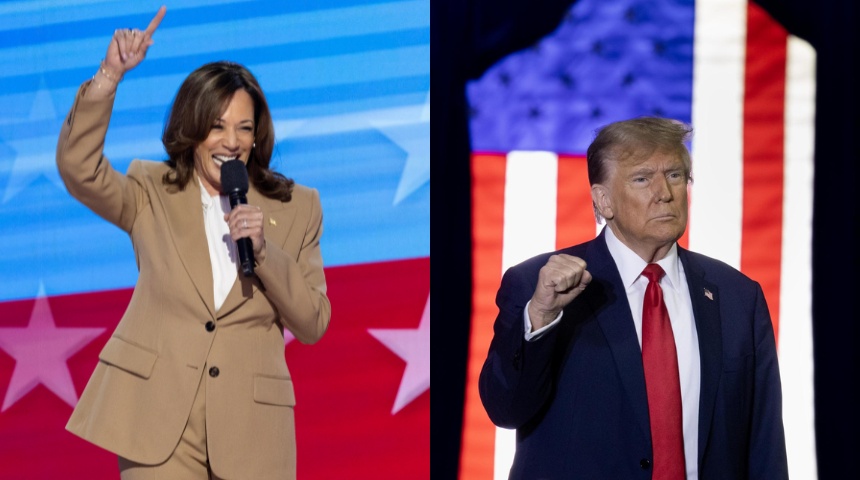 kamala harris trump candidatos eeuu