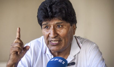 evo morales exmandatario boliviano