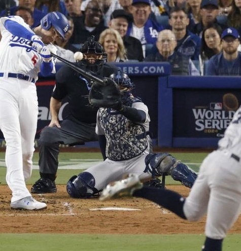 freddie freeman los dodgers batea jonrón