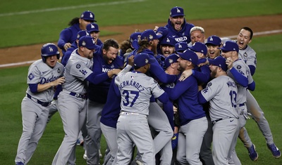 celebracion vandalizada dodgers los angeles