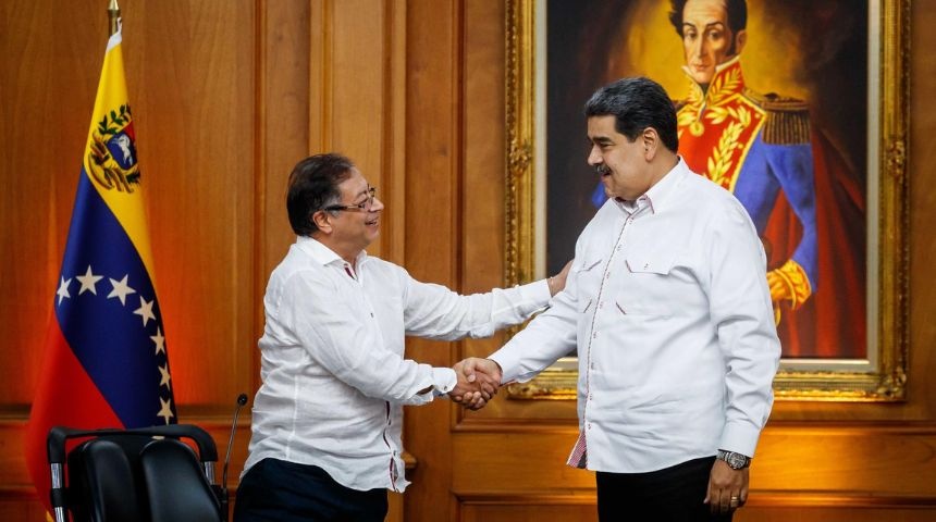 presidentes venezuela colombia nicolás maduro gustavo petro