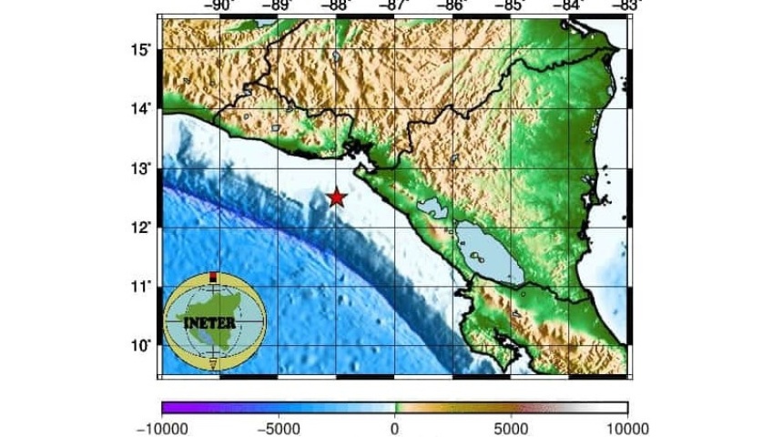 sismo chinandega. nicaragua