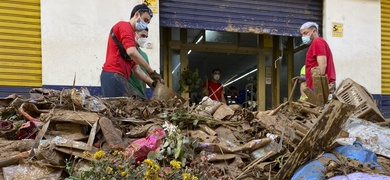 retiro escombros inundaciones valencia