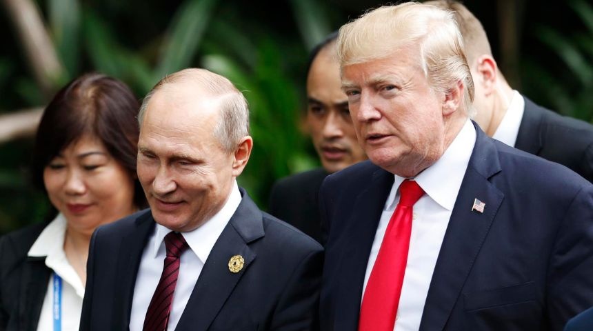 Vladimir putin Donald Trump reunion