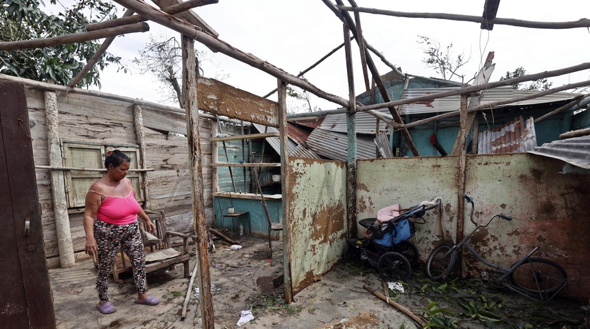 viviendas destrosadas huracan cuba