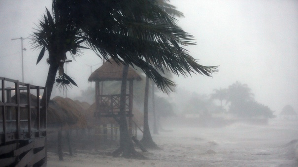 fuertes vientos lluvias mexico