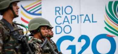 soldados del ejercito brasileno