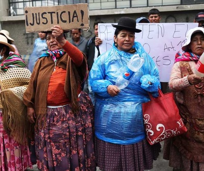 Seguidores de Evo Morales exigen la libertad de los detenidos durante los bloqueos