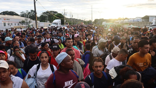 caravana migrantes mexico estados unidos