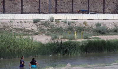 migrantes rio bravo estados unidos mexico