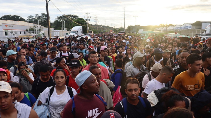 caravana migrantes mexico estados unidos