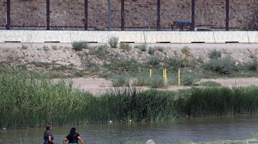 migrantes rio bravo estados unidos mexico