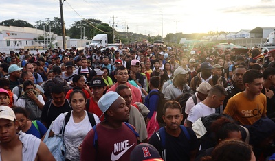 caravana migrantes mexico estados unidos