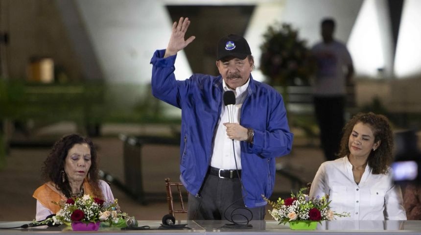 daniel ortega rosario murillo nicaragua