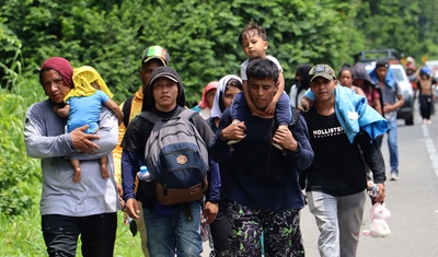 caravana migrantes mexico eeuu