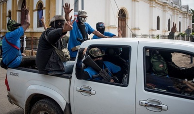 paramilitares policía voluntaria nicaragua